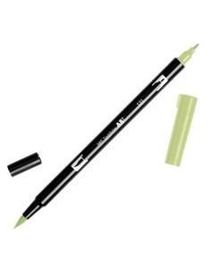 ROTULADOR TOMBOW DOBLE PUNTA PINCEL LEMON