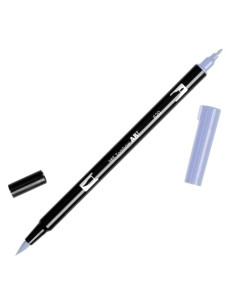 ROTULADOR TOMBOW DOBLE PUNTA PINCEL LILA