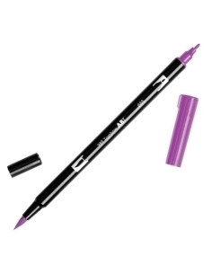 ROTULADOR TOMBOW DOBLE PUNTA PINCEL MAGENTA DEEP