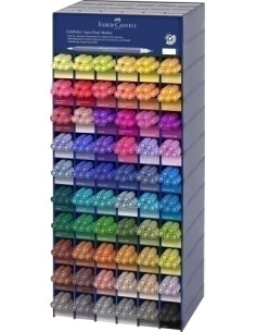 ROTULADORES ACUARELABLES FABER-CASTELL GOLDFABER AQUA DUAL MARKERS EXPOSITOR DE 300 COLORES SURTIDOS