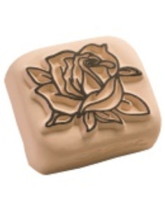 SELLO DE PIEDRA LADOT PARA TINTA DE TATTOS CHICA ROSA GRANDE L11