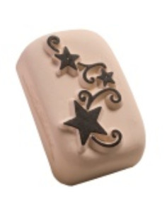 SELLO DE PIEDRA LADOT PARA TINTA DE TATTOS ESTRELLAS TRIBALES MEDIANO