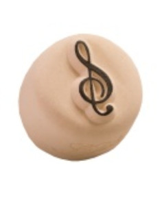 SELLO DE PIEDRA LADOT PARA TINTA DE TATTOS NOTA MUSICAL PEQUEÑO