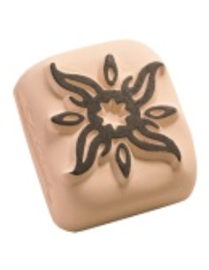 SELLO DE PIEDRA LADOT PARA TINTA DE TATTOS SOL RIZADO GRANDE L22