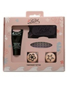 SELLO LADOT SET DE INICIACION PARA TATTOOS NUMERO 2 Contenido tinta almohadilla de tinta pedreria y 1 sello