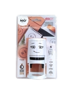 SELLO entAUT COLOP NIO Ø40mm CON IMPRENTILLAS PARA OFICINA