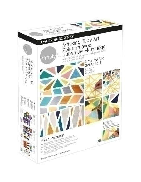 SET DALER ROWNEY CREATIVO MASKING TAPE ART