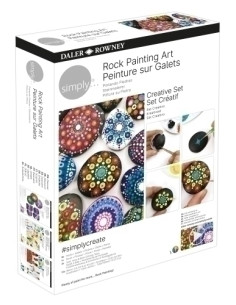 SET DALER ROWNEY CREATIVO ROCK PAINTING
