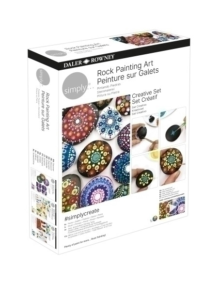 SET DALER ROWNEY CREATIVO ROCK PAINTING