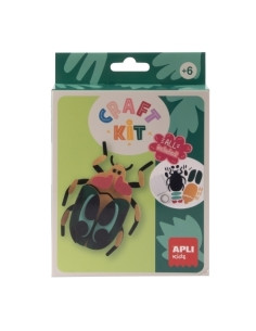 SET DE MANUALIDADES APLI KIDS CRAFT KIT  ESCARABAJO 19882 6 años