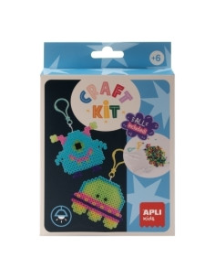 SET DE MANUALIDADES APLI KIDS CRAFT KIT LLAVERO ESPACIO 19880 6 años