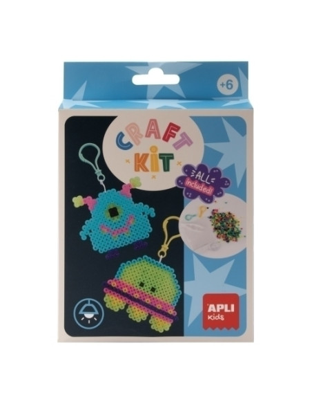 SET DE MANUALIDADES APLI KIDS CRAFT KIT LLAVERO ESPACIO 19880 6 años