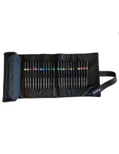 SET LYRA REMBRANDT ART PEN ENROLLABLE DE TELA DE 24