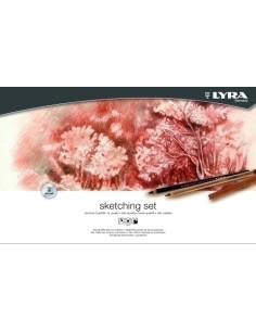 SET LYRA REMBRANDT ESBOZO CAJA METALICA DE 35