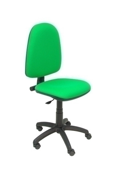 SILLA PIQUERAS Y CRESPO AYNA MECANISMO CONTACTO PERMANENTE CON REGULACION DE PROFUNDIDAD ASIENTO Y RESPALDO TAPIZADO ARAN VERDE