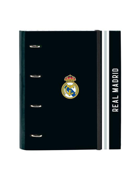 SAFTA CARPETA ANILLAS 4X35MM CRECAMBIO A4 CSEPARADORES TDURAS FORRADAS REAL MADRID 1 EQUIP 2425