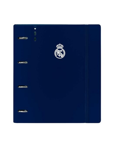 SAFTA CARPEBLOCK ANILLAS 4X35MM CRECAMBIO A4 CSEPARADORES TAPAS PP FOAM REAL MADRID 1 EQUIP 2425