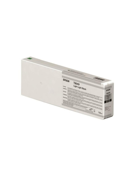 CARTUCHO INKJET EPSON T804900 ULTRACHROME HDX INK SUPERCOLOR SC-P6000P7000P7000VP8000P9000P9000V GRIS CLARO 700ML