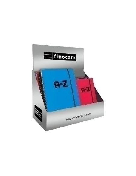 INDICE FINOCAM ESPIRAL A-Z EXPOSITOR DE 17 3x 8511560 10x15 NEGRO 2x 8511598 10x15 MAGENTA 3x 8511510 10x15 AZUL 3x 8511660 A5 N