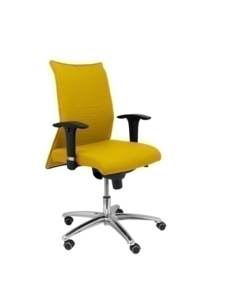 SILLA PIQUERAS Y CRESPO ALBACETE XL CONFIDENTE HASTA 160 kg BRAZOS CROMADOS REGULABLES MECANISMO SINCRO ASIENTO Y RESPALDO REFOR