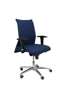 SILLA PIQUERAS Y CRESPO ALBACETE XL CONFIDENTE HASTA 160 kg BRAZOS CROMADOS REGULABLES MECANISMO SINCRO ASIENTO Y RESPALDO REFOR