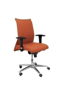 SILLA PIQUERAS Y CRESPO ALBACETE XL CONFIDENTE HASTA 160 kg BRAZOS CROMADOS REGULABLES MECANISMO SINCRO ASIENTO Y RESPALDO REFOR