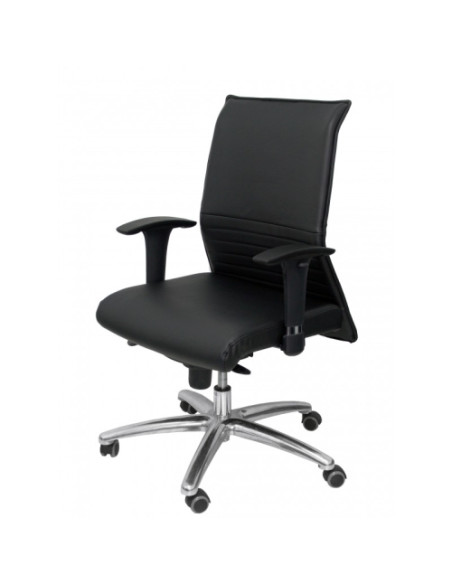 SILLA PIQUERAS Y CRESPO ALBACETE XL CONFIDENTE HASTA 160 kg BRAZOS CROMADOS REGULABLES MECANISMO SINCRO ASIENTO Y RESPALDO REFOR