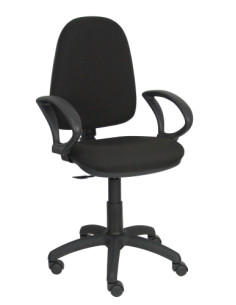 SILLA PIQUERAS Y CRESPO AYNA BRAZOS FIJOS BORIS MECANISMO CONTACTO PERMANENTE CON REGULACION DE PROFUNDIDAD ASIENTO Y RESPALDO  