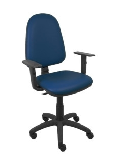 SILLA PIQUERAS Y CRESPO AYNA BRAZOS REGULABLES MECANISMO CONTACTO PERMANENTE CON REGULACION DE PROFUNDIDAD ASIENTO Y RESPALDO TA