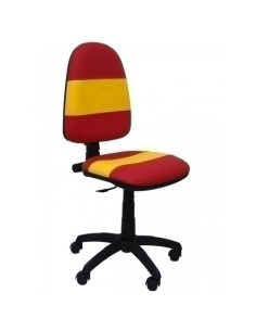 SILLA PIQUERAS Y CRESPO AYNA ESPAÑA MECANISMO CONTACTO PERMANENTE CON REGULACION DE PROFUNDIDAD ASIENTO Y RESPALDO TAPIZADO SIM