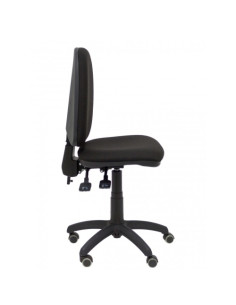 SILLA PIQUERAS Y CRESPO AYNA S MECANISMO CONTACTO PERMANENTE CON REGULACION DE PROFUNDIDAD ASIENTO Y RESPALDO TAPIZADO BALI NEGR