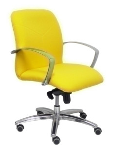 SILLA PIQUERAS Y CRESPO CAUDETE CONFIDENTE BRAZOS FIJOS MECANISMO BASCULANTE REGULABLE EN ALTURA ASIENTO Y RESPALDO TAPIZADO BAL