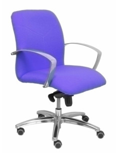 SILLA PIQUERAS Y CRESPO CAUDETE CONFIDENTE BRAZOS FIJOS MECANISMO BASCULANTE REGULABLE EN ALTURA ASIENTO Y RESPALDO TAPIZADO BAL