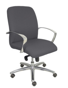 SILLA PIQUERAS Y CRESPO CAUDETE CONFIDENTE BRAZOS FIJOS MECANISMO BASCULANTE REGULABLE EN ALTURA ASIENTO Y RESPALDO TAPIZADO BAL