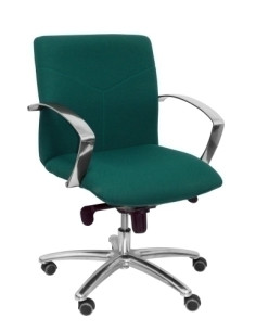 SILLA PIQUERAS Y CRESPO CAUDETE CONFIDENTE BRAZOS FIJOS MECANISMO BASCULANTE REGULABLE EN ALTURA ASIENTO Y RESPALDO TAPIZADO BAL