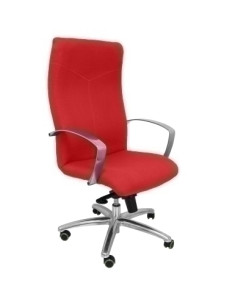 SILLA PIQUERAS Y CRESPO CAUDETE DIRECCION BRAZOS FIJOS CROMADOS MECANISMO BASCULANTE MULTIPOSICION Y ALTURA AJUSTABLE GRAN CONFO