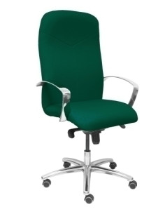 SILLA PIQUERAS Y CRESPO CAUDETE DIRECCION BRAZOS FIJOS CROMADOS MECANISMO BASCULANTE MULTIPOSICION Y ALTURA AJUSTABLE GRAN CONFO