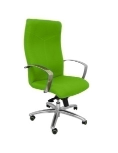 SILLA PIQUERAS Y CRESPO CAUDETE DIRECCION BRAZOS FIJOS CROMADOS MECANISMO BASCULANTE MULTIPOSICION Y ALTURA AJUSTABLE GRAN CONFO