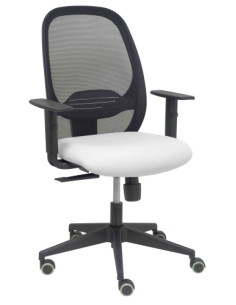 SILLA PIQUERAS Y CRESPO CILANCO NEGRA USO INTENSIVO BRAZOS REGULABLES MECANISMO SINCRO CON REGULADOR DE TENSION REFUERZO LUMBAR 