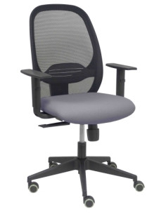 SILLA PIQUERAS Y CRESPO CILANCO NEGRA USO INTENSIVO BRAZOS REGULABLES MECANISMO SINCRO CON REGULADOR DE TENSION REFUERZO LUMBAR 