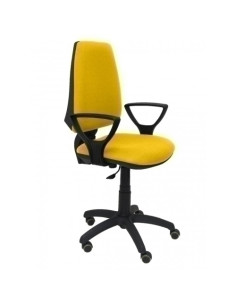 SILLA PIQUERAS Y CRESPO ELCHE CP BRAZOS FIJOS MECANISMO CONTACTO PERMANENTE REGULACION DE PROFUNDIDAD RUEDAS de PARQUET ASIENTO 