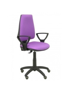 SILLA PIQUERAS Y CRESPO ELCHE CP BRAZOS FIJOS MECANISMO CONTACTO PERMANENTE REGULACION DE PROFUNDIDAD RUEDAS de PARQUET ASIENTO 