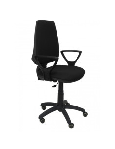 SILLA PIQUERAS Y CRESPO ELCHE CP BRAZOS FIJOS MECANISMO CONTACTO PERMANENTE REGULACION DE PROFUNDIDAD RUEDAS de PARQUET ASIENTO 