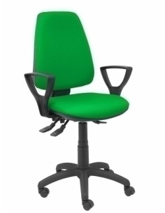 SILLA PIQUERAS Y CRESPO ELCHE S BRAZOS FIJOS MECANISMO ASINCRO de DOBLE MANETA GRAN CONFORTABILIDAD REGULABLE EN ALTURA RUEDAS N