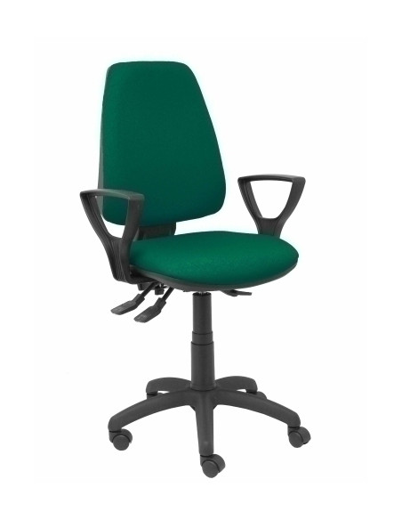 SILLA PIQUERAS Y CRESPO ELCHE S BRAZOS FIJOS MECANISMO ASINCRO de DOBLE MANETA GRAN CONFORTABILIDAD REGULABLE EN ALTURA RUEDAS N