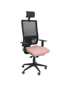 SILLA PIQUERAS Y CRESPO HORNA BRAZOS REGULABLES CABECERO INCLUIDO MECANISMO SINCRO APOYO LUMBAR RESPALDO MALLA TRANSPIRABLE Y AS