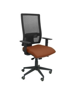 SILLA PIQUERAS Y CRESPO HORNA BRAZOS REGULABLES MECANISMO SINCRO APOYO LUMBAR RESPALDO MALLA TRANSPIRABLE Y ASIENTO TAPIZADO BAL