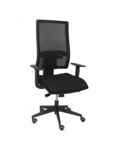 SILLA PIQUERAS Y CRESPO HORNA BRAZOS REGULABLES MECANISMO SINCRO APOYO LUMBAR RESPALDO MALLA TRANSPIRABLE Y ASIENTO TAPIZADO BAL