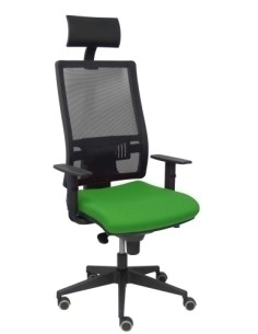 SILLA PIQUERAS Y CRESPO HORNA CABECERO FIJO MECANISMO SINCRO CON REGULADOR DE TENSION RESPALDO DE MALLA TRANSPIRABLE Y ASIENTO T