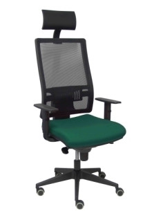 SILLA PIQUERAS Y CRESPO HORNA CABECERO FIJO MECANISMO SINCRO CON REGULADOR DE TENSION RESPALDO DE MALLA TRANSPIRABLE Y ASIENTO T